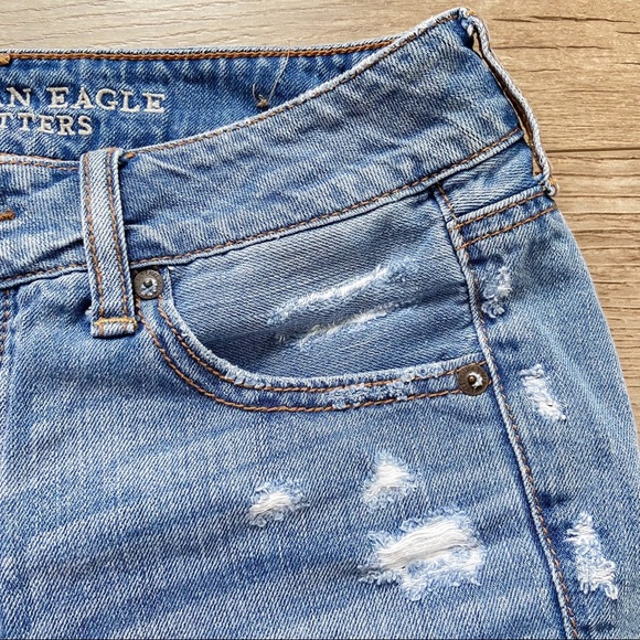 American Eagle Tomgirl Shorts size 0 - Picture 5 of 6